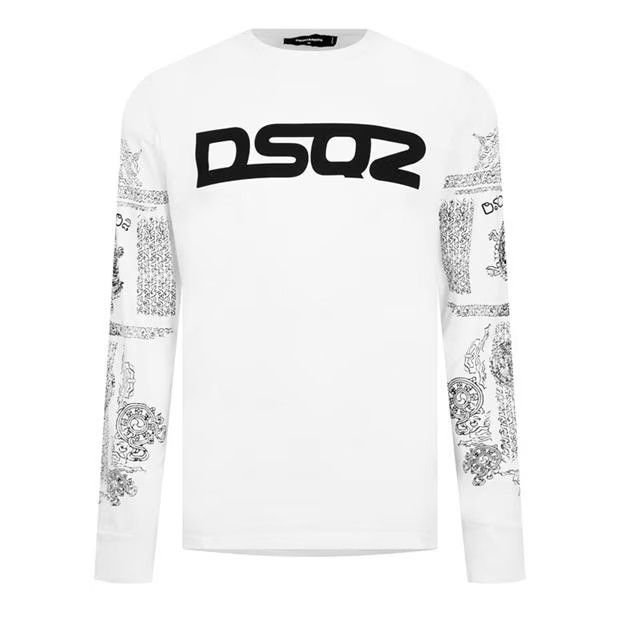 image of Dsquared2 O1G2R1Mq0424 T-Shirts In White, Men's (Size Large)