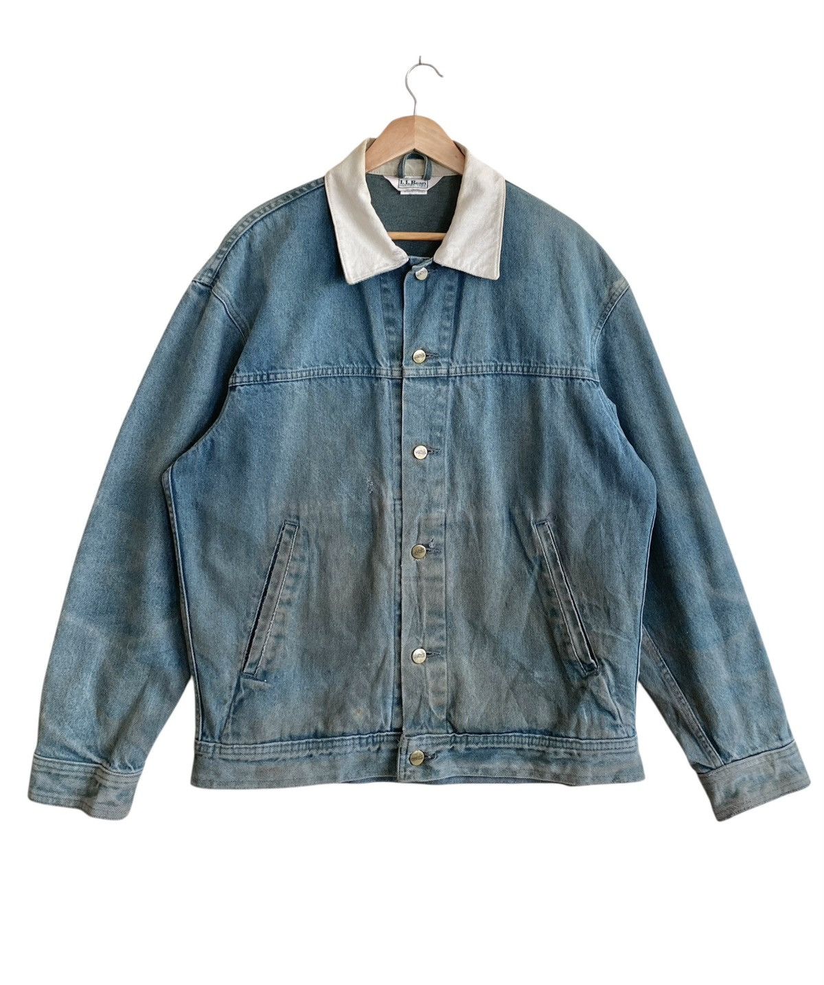 L.L. Bean Rare Design Vintage Brand LL Bean Made In Usa Jacket 1980s Size US M / EU 48-50 / 2 - 1 Thumbnail