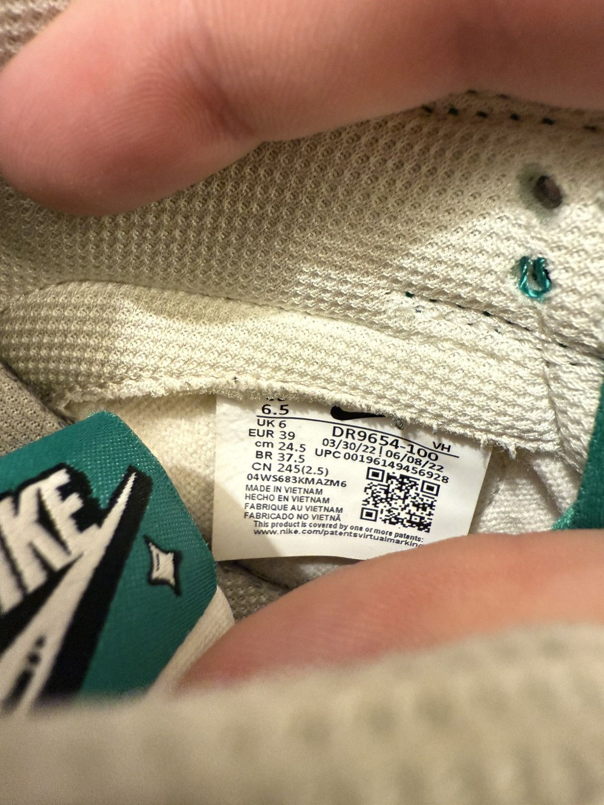 Nike Nike dunk low lottery size 6.5 Size US 6.5 / EU 39-40 - 6 Thumbnail