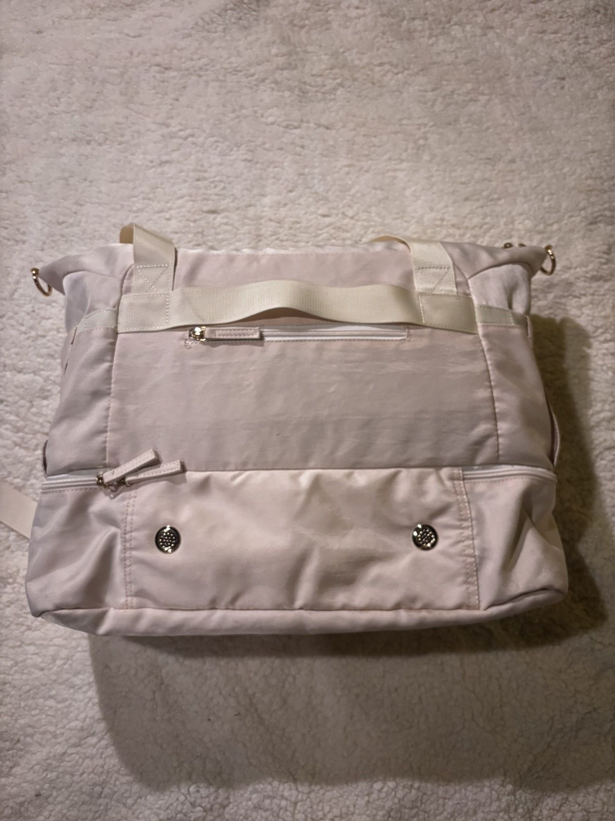 Other Cream colored duffel bag Size ONE SIZE - 6 Thumbnail