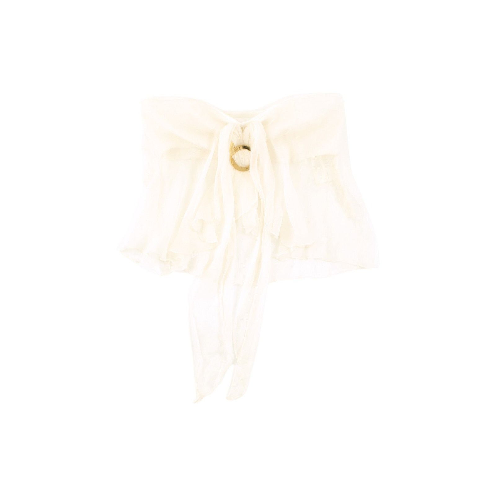 Alexander McQueen S/S 1996 Ring Wrap Top Size M / US 6-8 / IT 42-44 - 1 Thumbnail