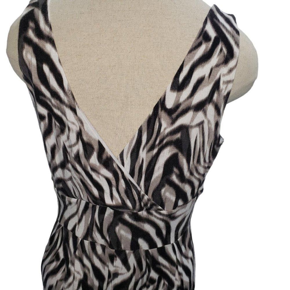 Jennifer Lopez Ct325 Jennifer Lopez Animal Print Maxi Dress L Size L / US 10 / IT 46 - 9 Thumbnail