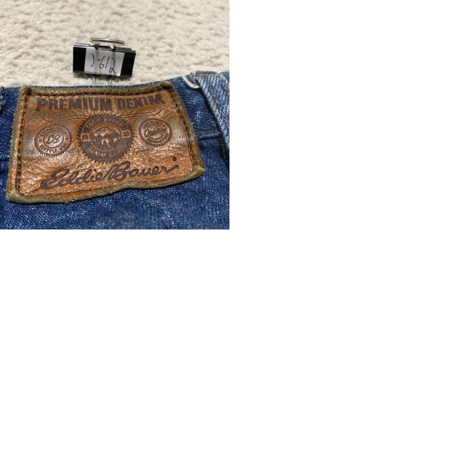 Eddie Bauer Eddie Bauer Jeans Mens sz 42 Blue Denim Straight Leg Dark Wash Classic Fit Size US 38 / EU 54 - 9 Thumbnail