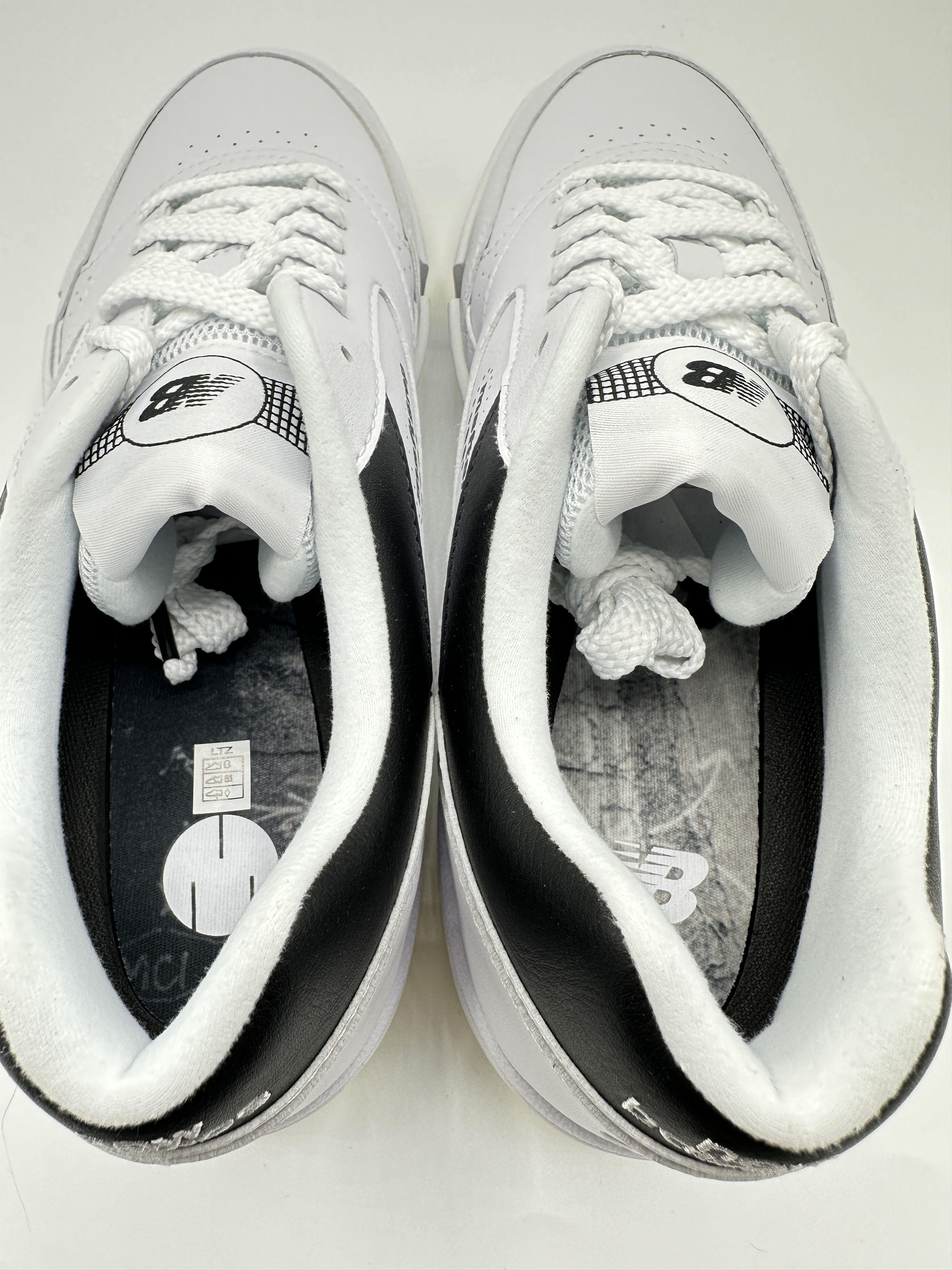 Msftsrep MSFTSrep x New Balance 0.01 White Black Size US 10 / EU 43 - 7 Thumbnail