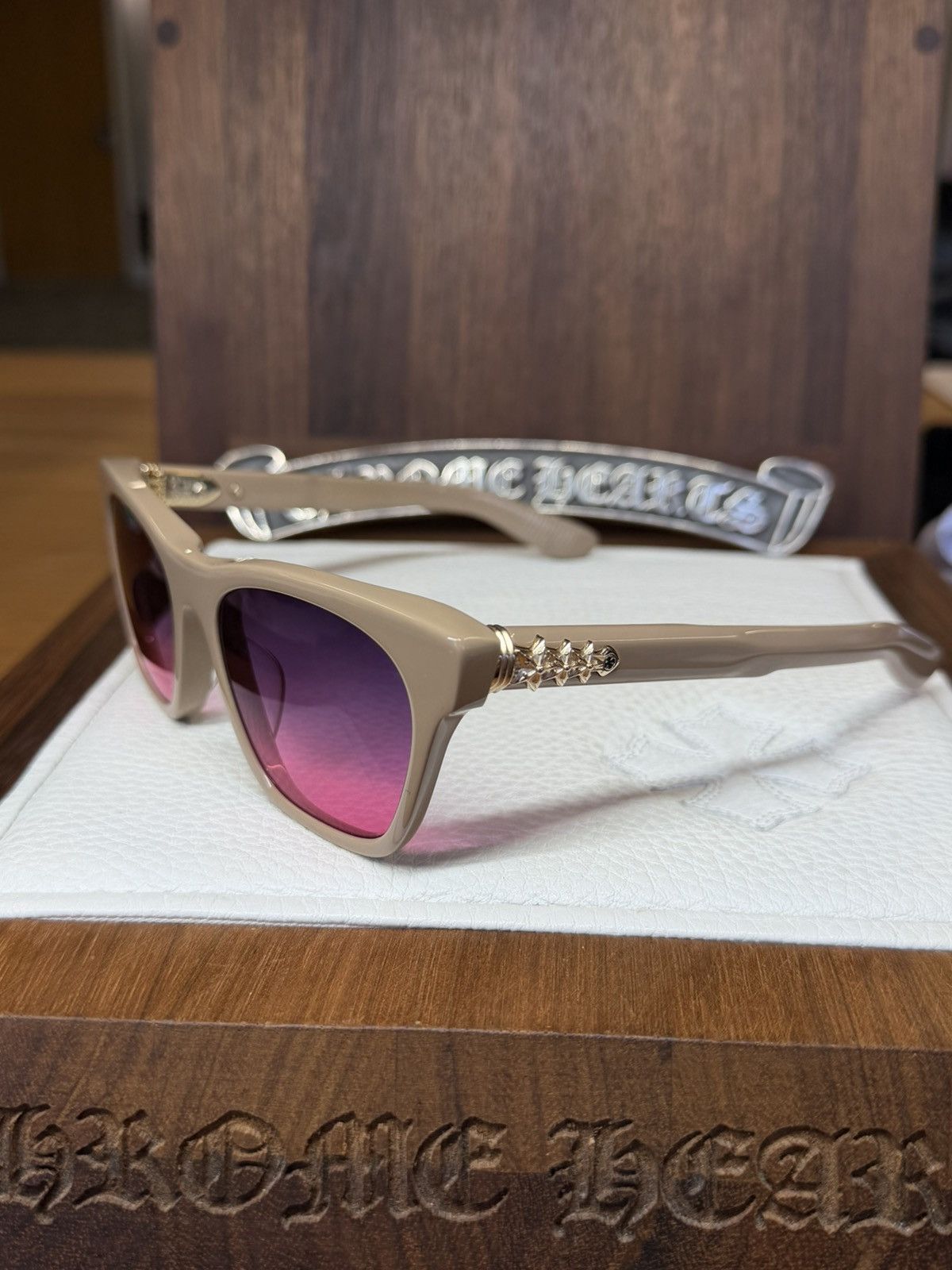 Chrome Hearts Chrome Hearts Clitterati Sunglasses Size ONE SIZE - 1 Thumbnail