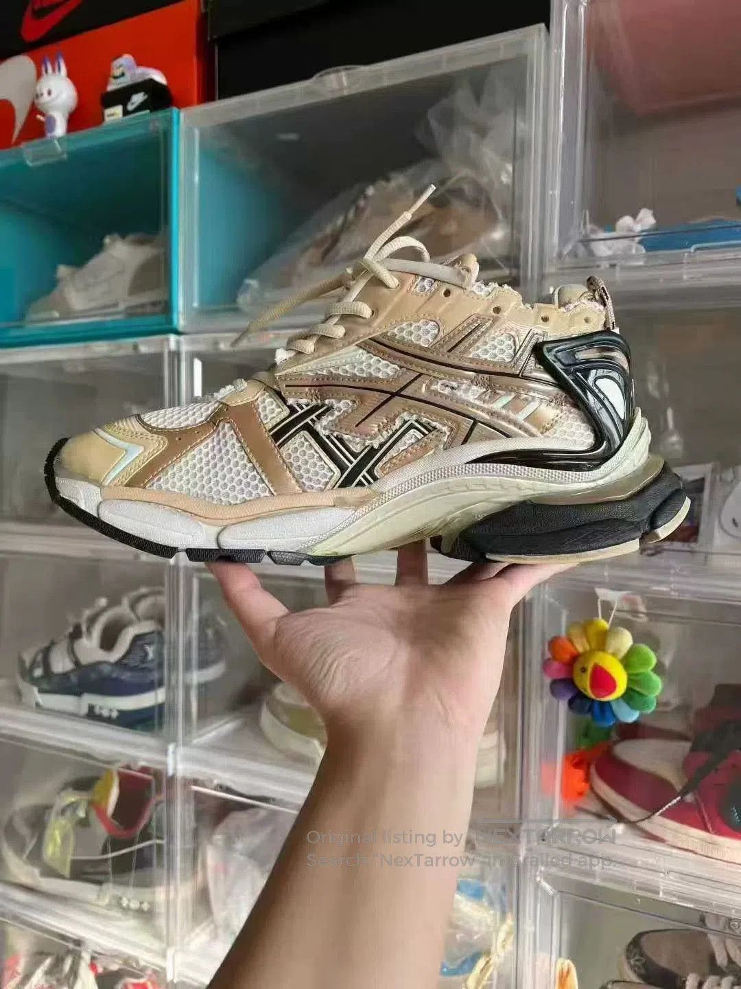 Balenciaga balenciaga runner beige gold sneakers size 42. Size US 9 / EU 42 - 2 Thumbnail