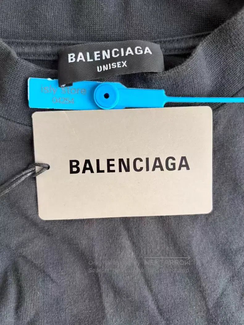 Balenciaga Balenciaga Lightning Letter Pattern Crew Neck Long Sleeve Size US S / EU 44-46 / 1 - 4 Thumbnail