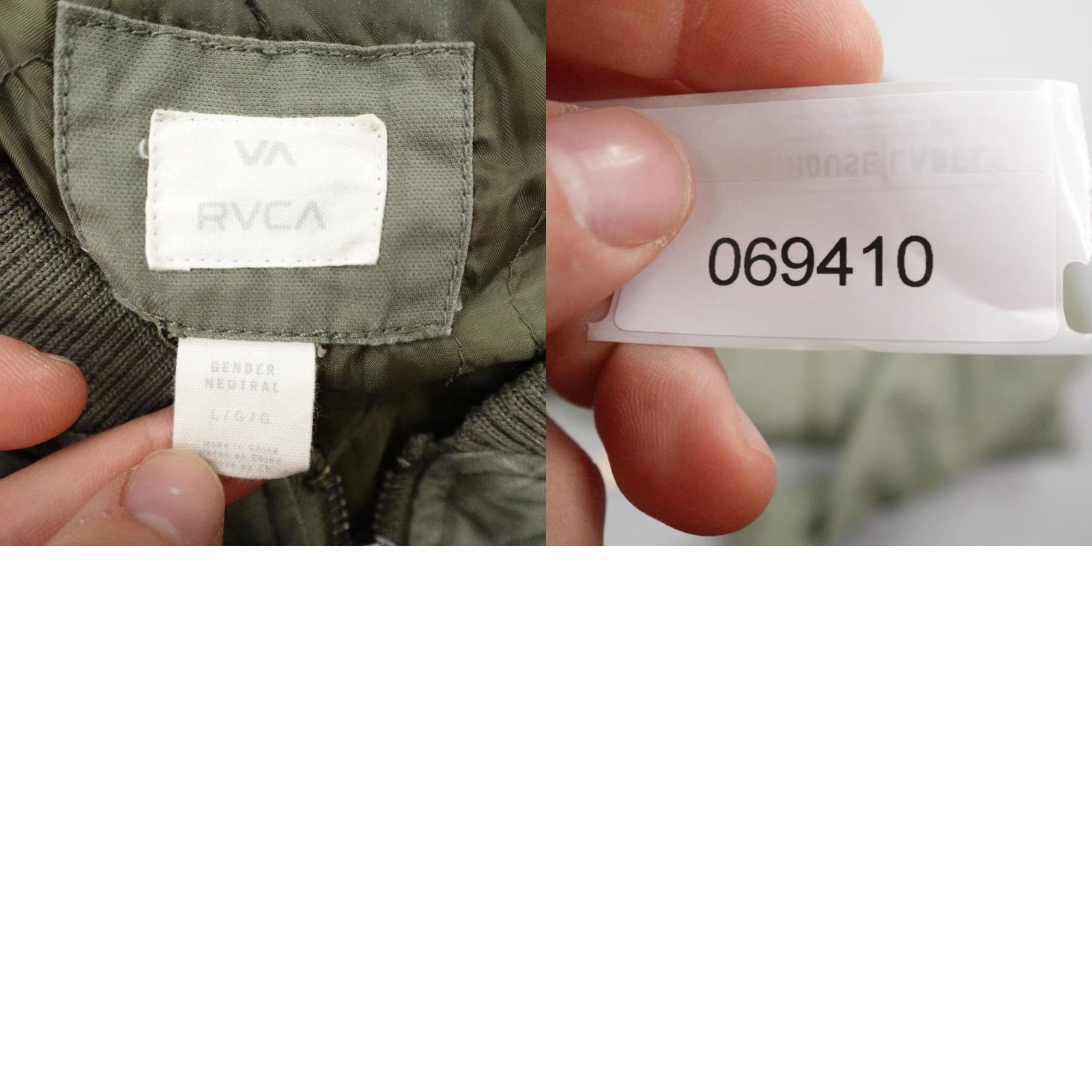 RVCA VINTAGE RVCA Jacket Womens Large Green Babes Ride Out Bomber Motorcycle Dirt Bike Coat Size L / US 10 / IT 46 - 10 Thumbnail