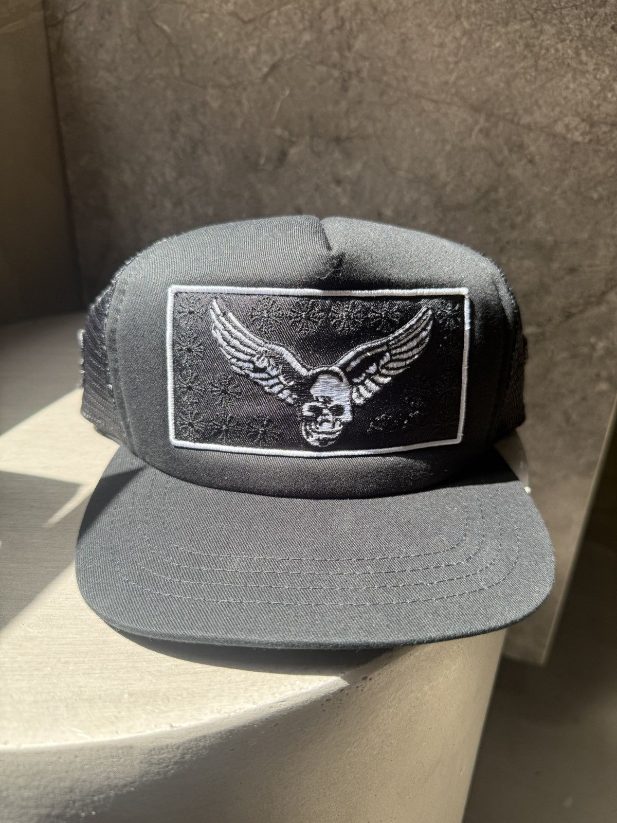 Chrome Hearts Chrome Hearts Foti x Yungblud x Aerosmith Trucker Hat Size ONE SIZE - 1 Thumbnail