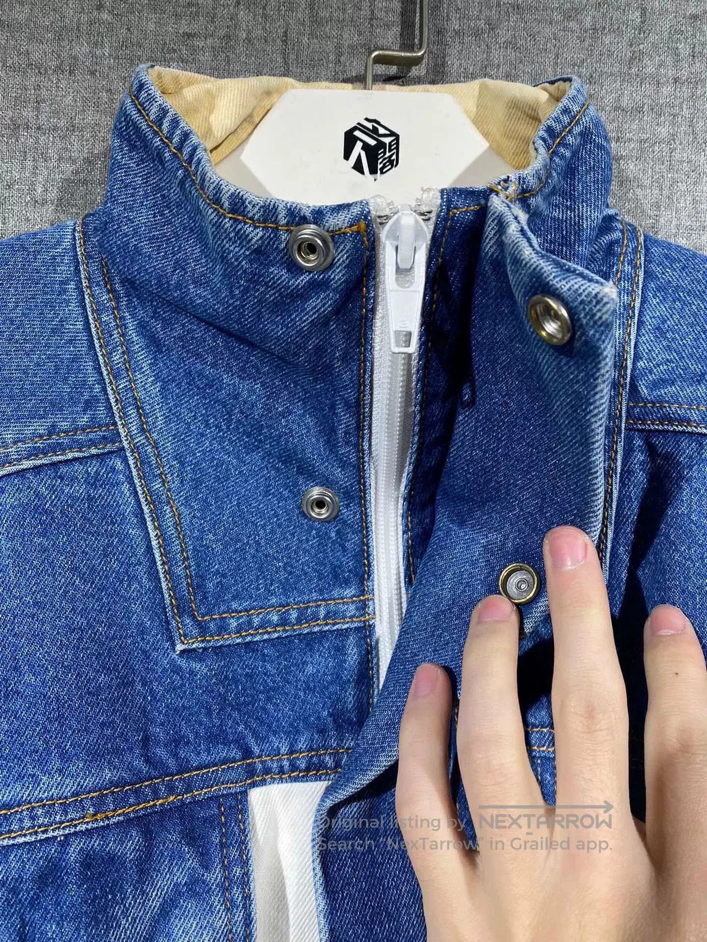 Alexander Wang alexander wang color-block denim jacket. Size XS / US 0-2 / IT 36-38 - 5 Thumbnail