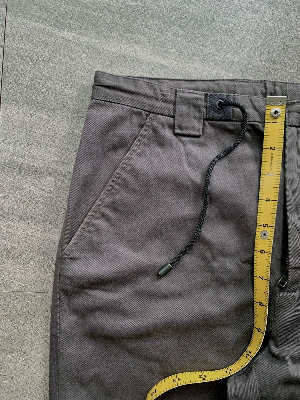 Maison Margiela Slim Trousers with Drawstrings Size US 29 - 11 Thumbnail