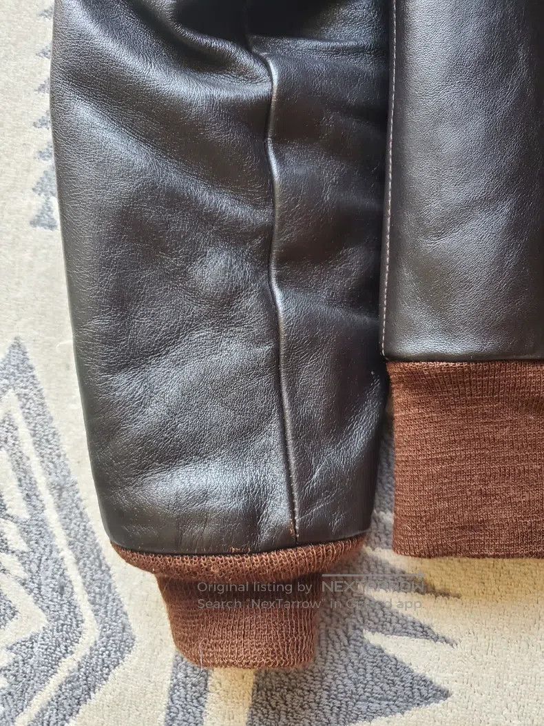 The Real McCoy's The Real McCoys A2 Horseskin Jacket Size US XXS / EU 40 - 4 Thumbnail