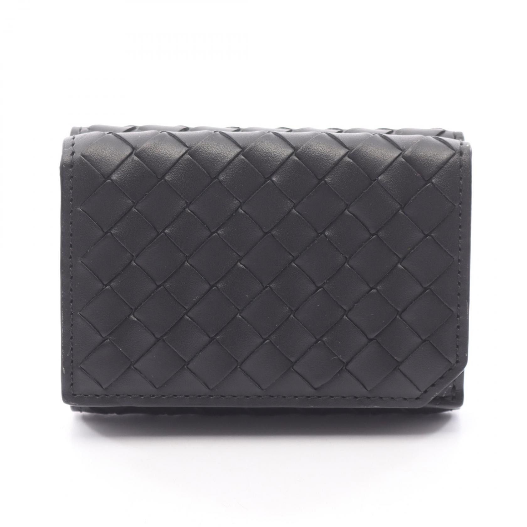 Bottega Veneta Bottega Veneta Bottega Veneta Intrecciato Leather Wallet Leather Short Wallet DUTY FREE for USA Size ONE SIZE - 1 Thumbnail