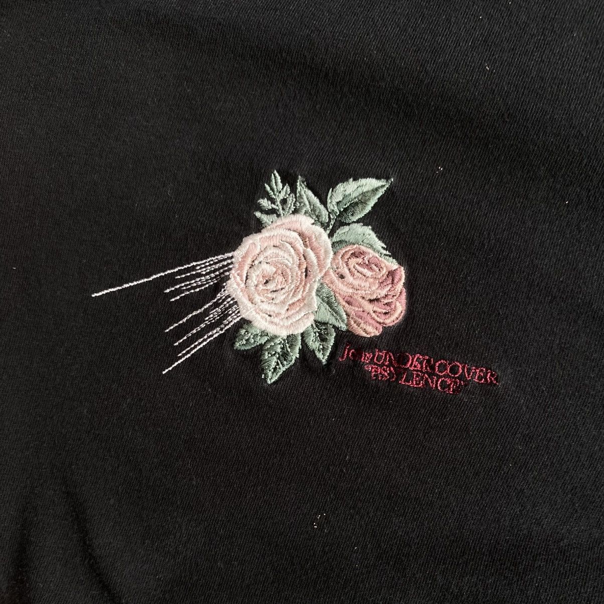 John Undercover × Undercover Rose Embroidered Inside Out Oversize Tee Size US L / EU 52-54 / 3 - 4 Thumbnail