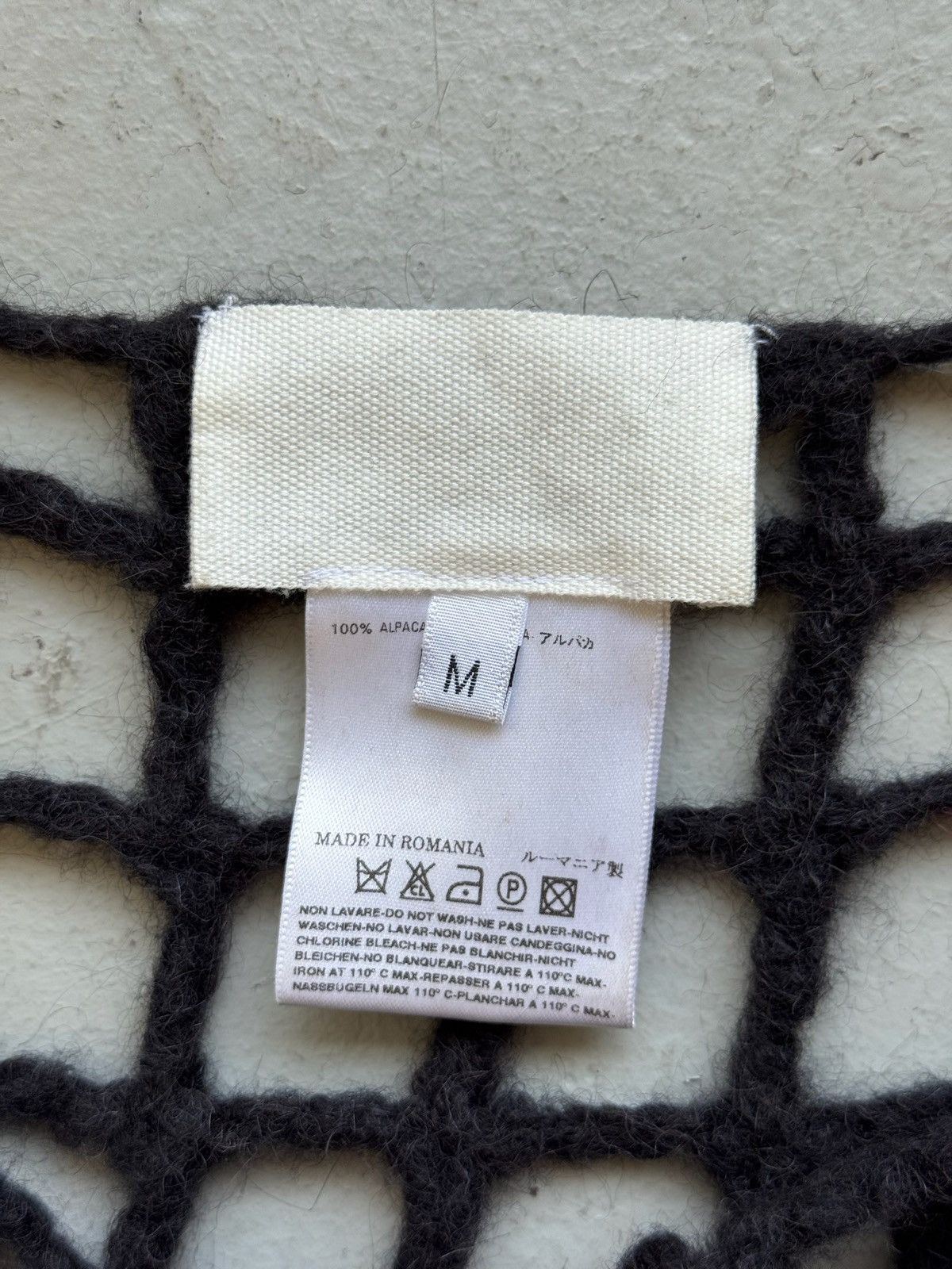 Maison Margiela Maison Martin Margiela Grid Knit Sweater Size US M / EU 48-50 / 2 - 4 Thumbnail