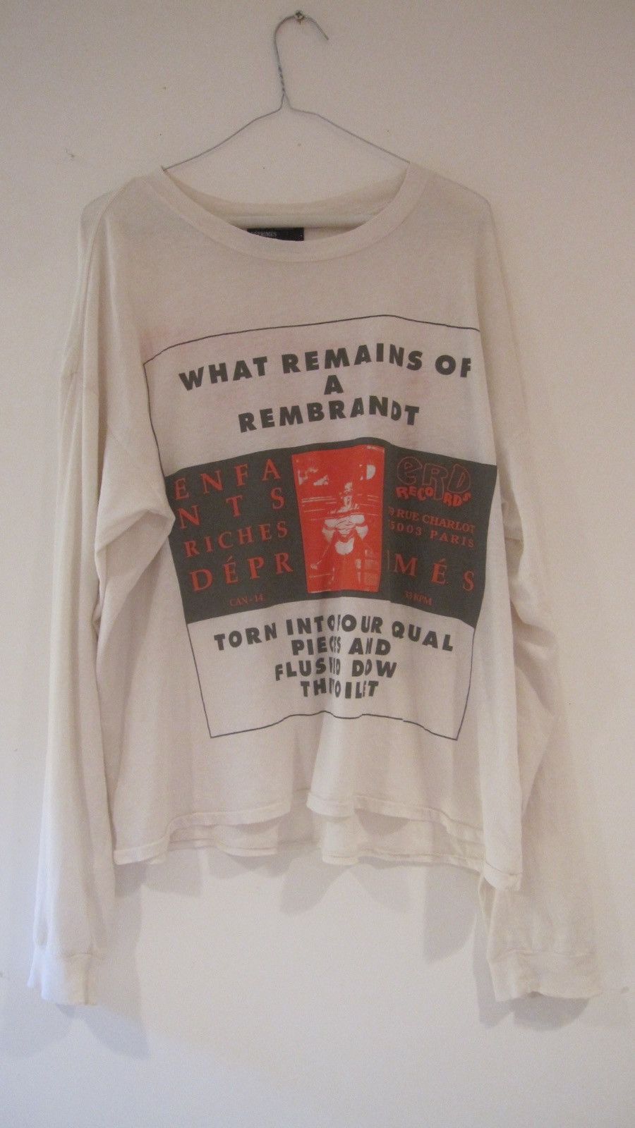 Enfants Riches Deprimes Extremely Rare Enfants Riches Deprimes Rembrandt Long Sleeve Size US S / EU 44-46 / 1 - 1 Thumbnail