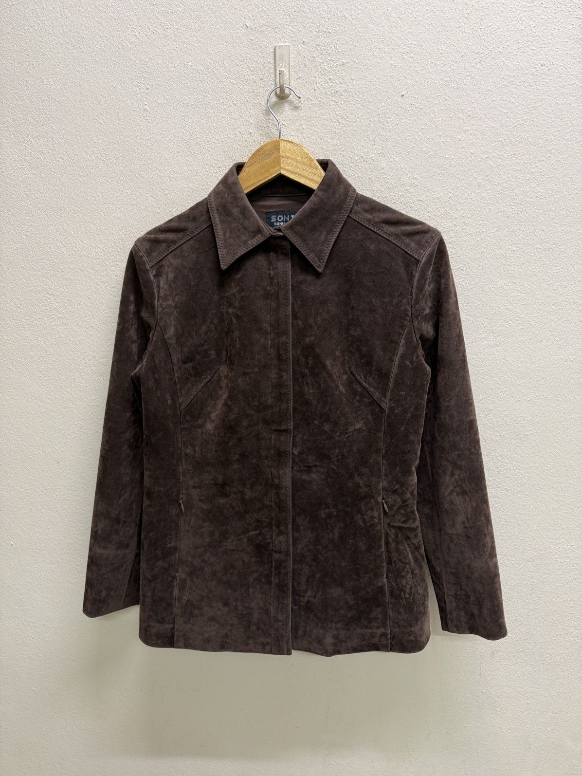 Sonia Rykiel Sonia Rukiel Velvet Button Up Jacket Size S / US 4 / IT 40 - 19 Thumbnail