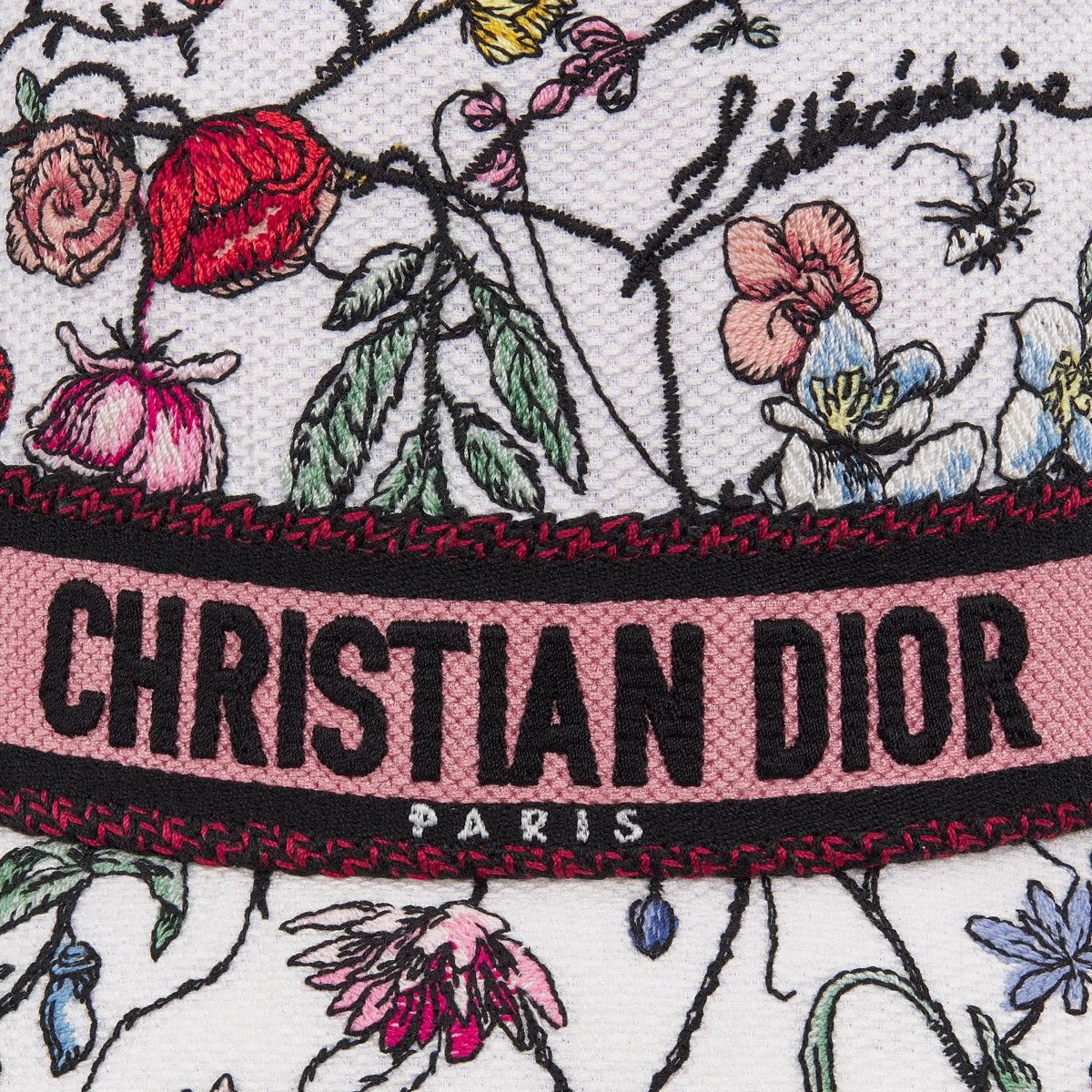 Dior o1bcso1str0226 Size:OS/Small Brim Bucket Hat in Multicolor Size ONE SIZE - 5 Thumbnail