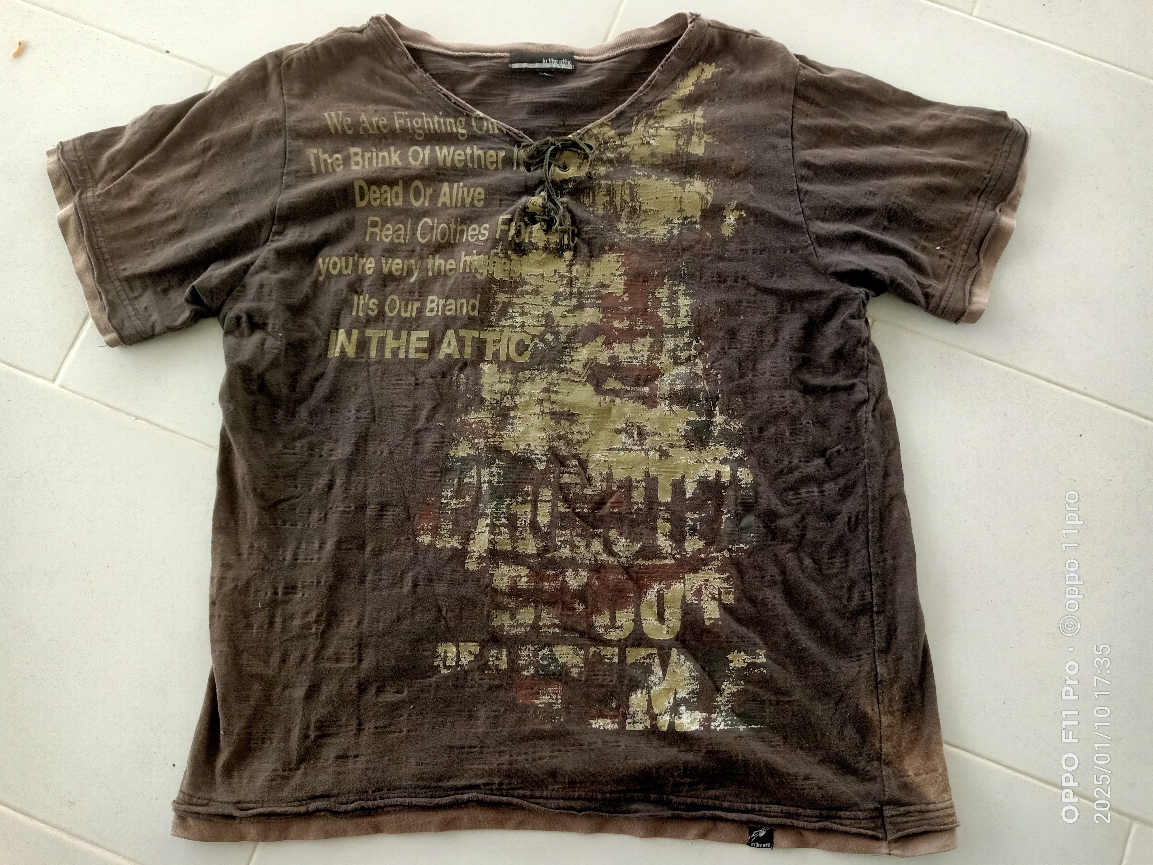 If Six Was Nine × In The Attic × Japanese Brand In The Attic Sun Faded T - Shirt Size US L / EU 52-54 / 3 - 1 Thumbnail