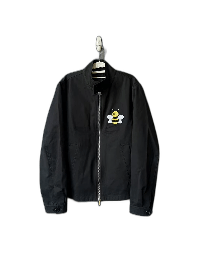 Dior x Kaws Black Zip Jacket