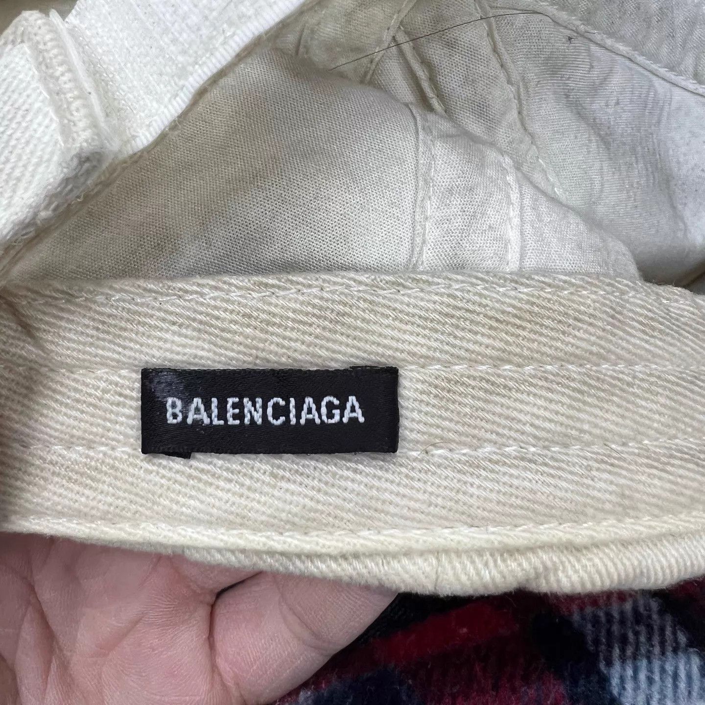 Balenciaga Balenciaga 98 New Off-White BB Baseball Cap L Size ONE SIZE - 3 Thumbnail
