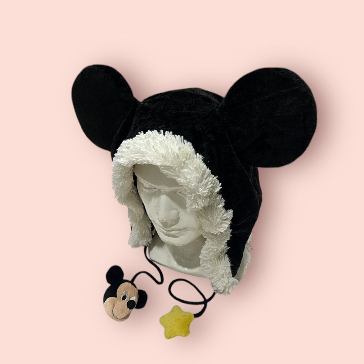 Disney × Japanese Brand × Mickey Mouse VINTAGE DISNEY CHARACTER MICKEY MOUSE EARS HAT Size ONE SIZE - 15 Thumbnail