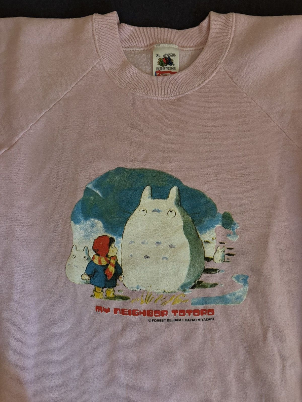 Vintage My Neighbor Totoro Crewneck Size US L / EU 52-54 / 3 - 2 Thumbnail