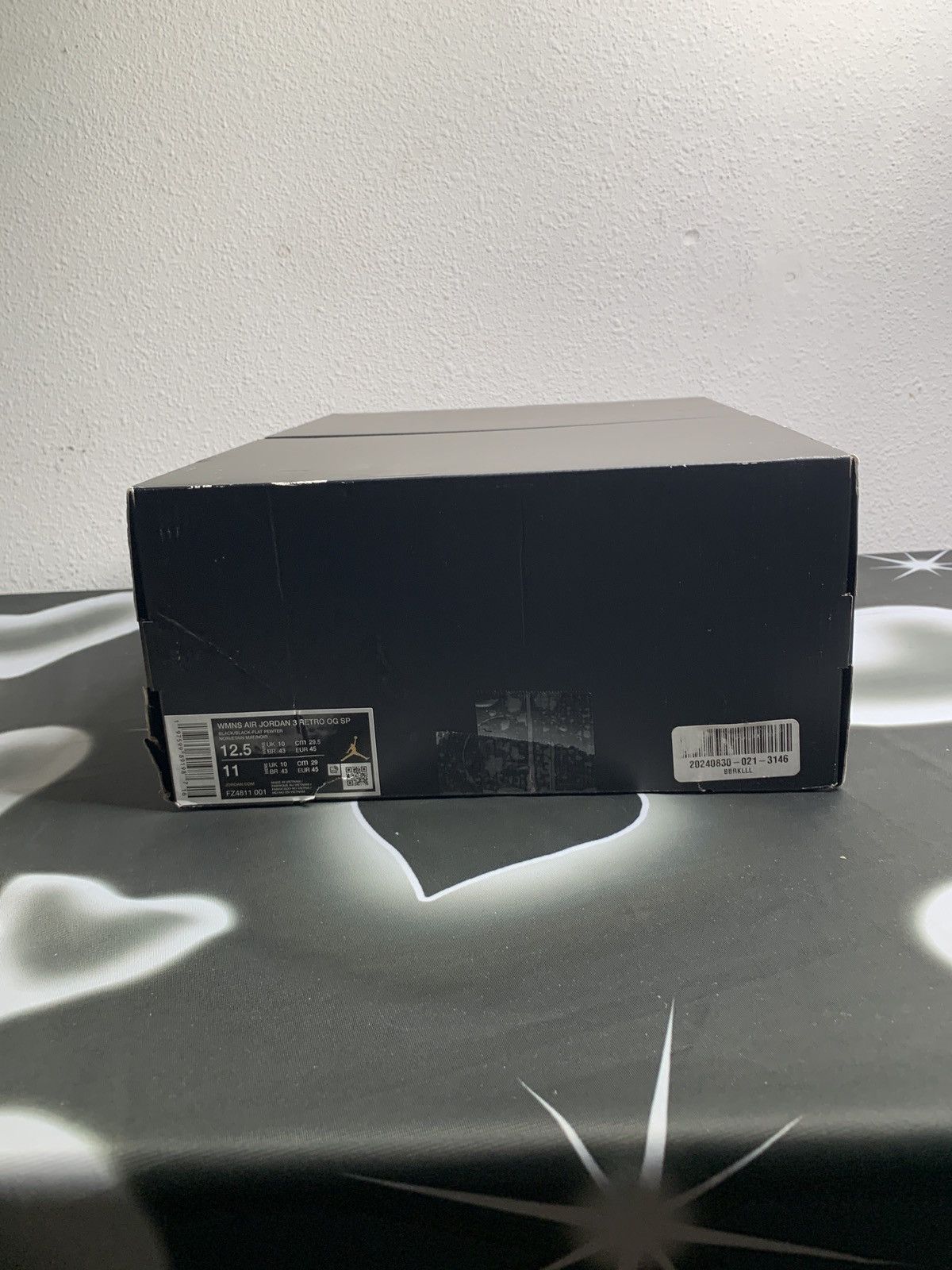 Nike A Ma Maniere X Air Jordan 3 Retro While you were sleeping Size US 11 / EU 44 - 8 Thumbnail
