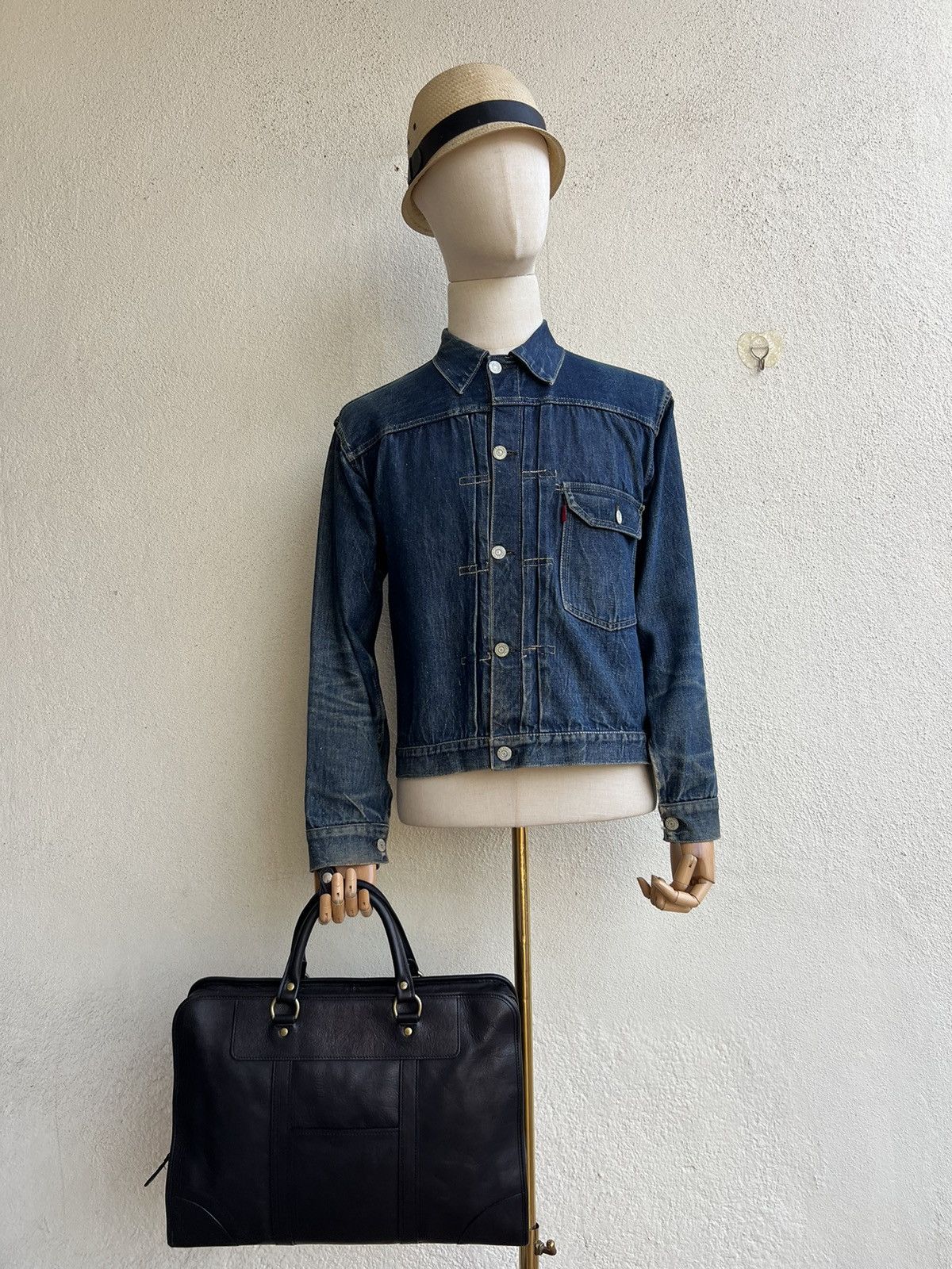 Leather Vintage Porter By Yoshida Black Leather Bag Size ONE SIZE - 3 Thumbnail