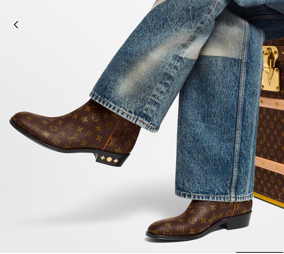 Louis Vuitton Louis Vuitton Men’s Rider Boot Size US 7.5 / EU 40-41 - 3 Thumbnail