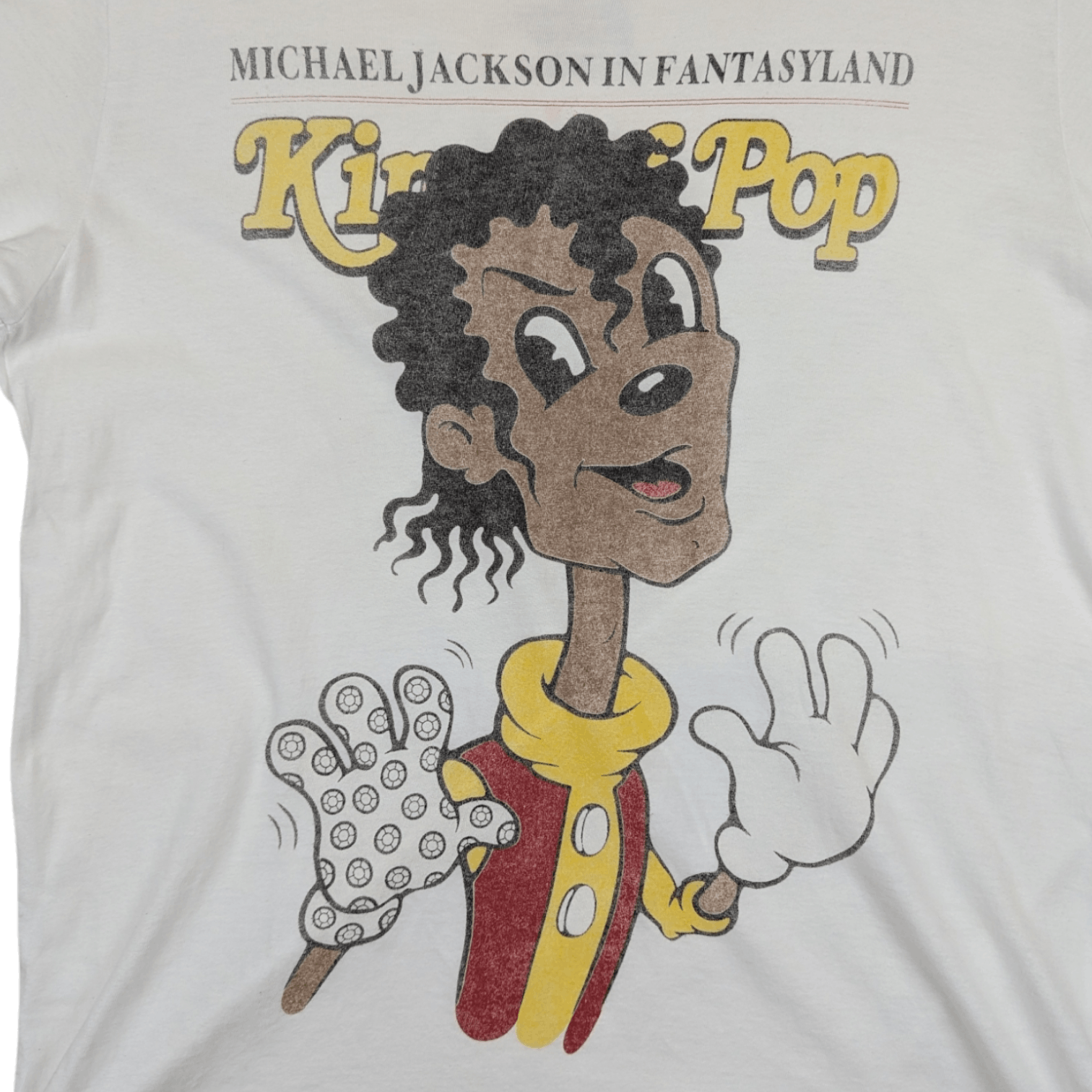 Michael Jackson × Rap Tees × The Rolling Stones Vintage 2000's MICHAEL JACKSON King Of Pop Rolling Stone Tee Size US L / EU 52-54 / 3 - 4 Thumbnail
