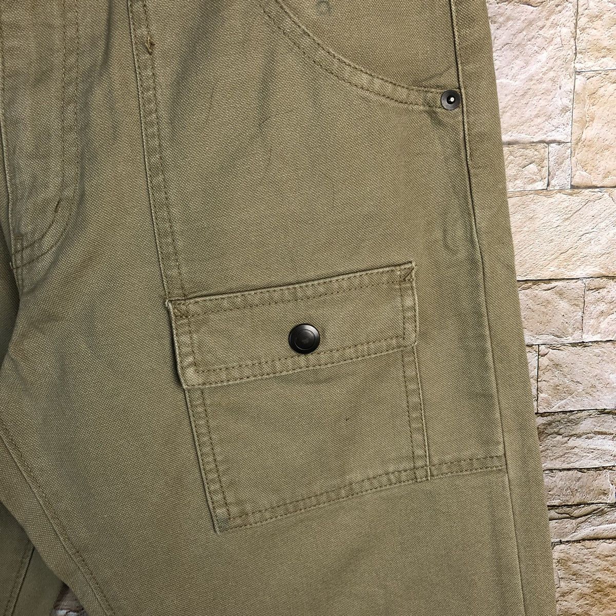 Japanese Brand Uniqlo japan vintage tactical Brown cargo Pants #A128 Size US 31 - 10 Thumbnail