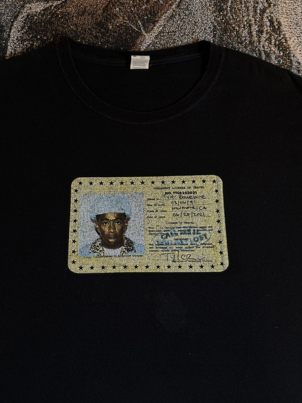 Tyler The Creator Tyler, the creator Tour tee Size US L / EU 52-54 / 3 - 2 Thumbnail