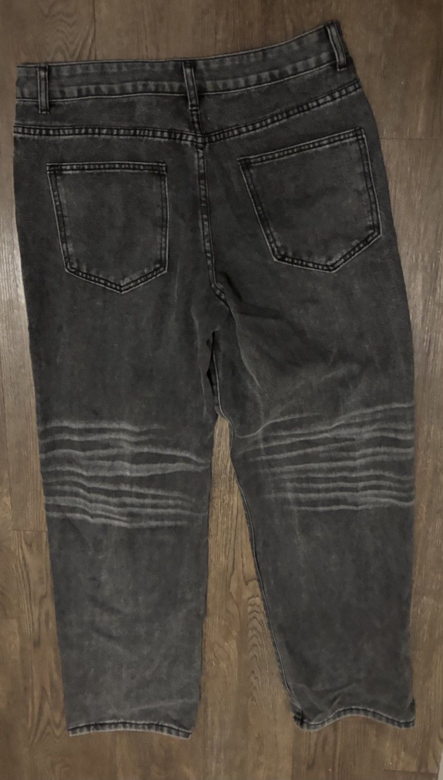 Other Men’s Black baggy straight leg jeans Size US 32 / EU 48 - 3 Thumbnail