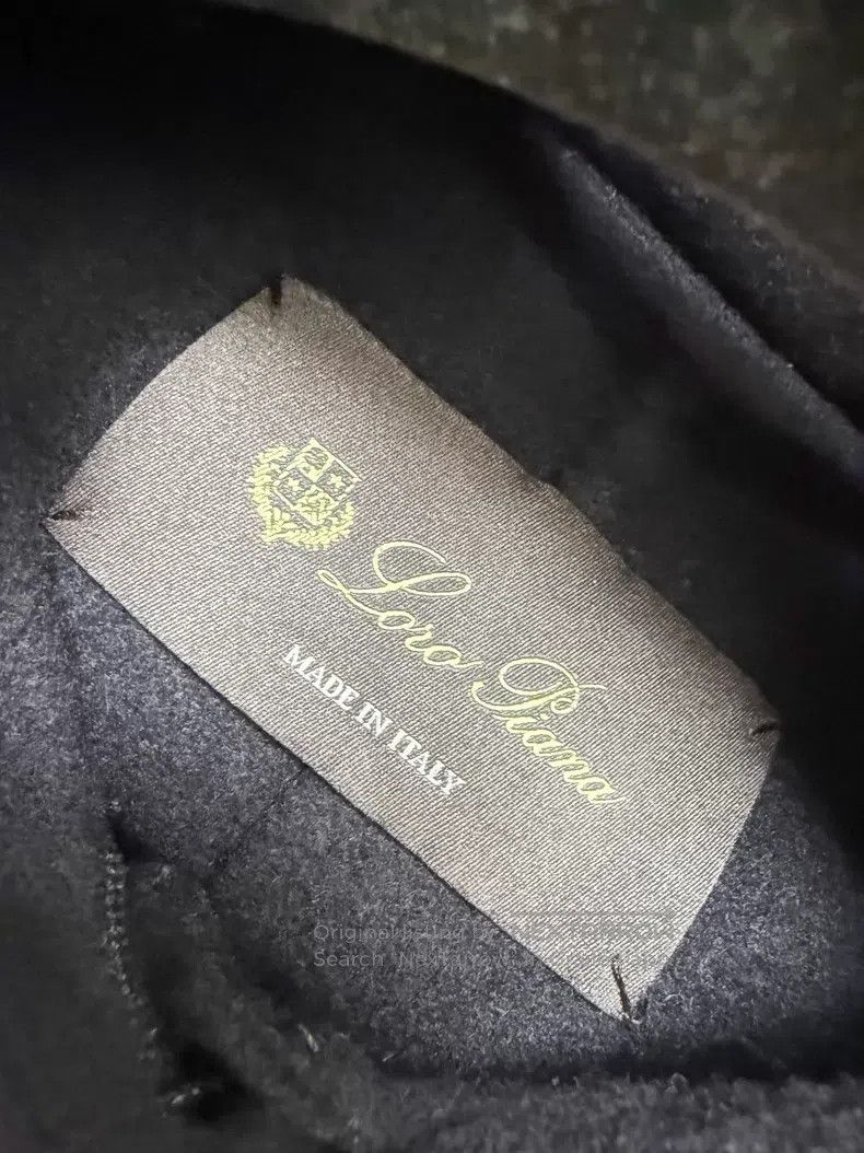 Loro Piana Loro Piana Navy Blue Long Sleeve Long Cashmere Coat Size 4XL / US 24-26 - 5 Thumbnail