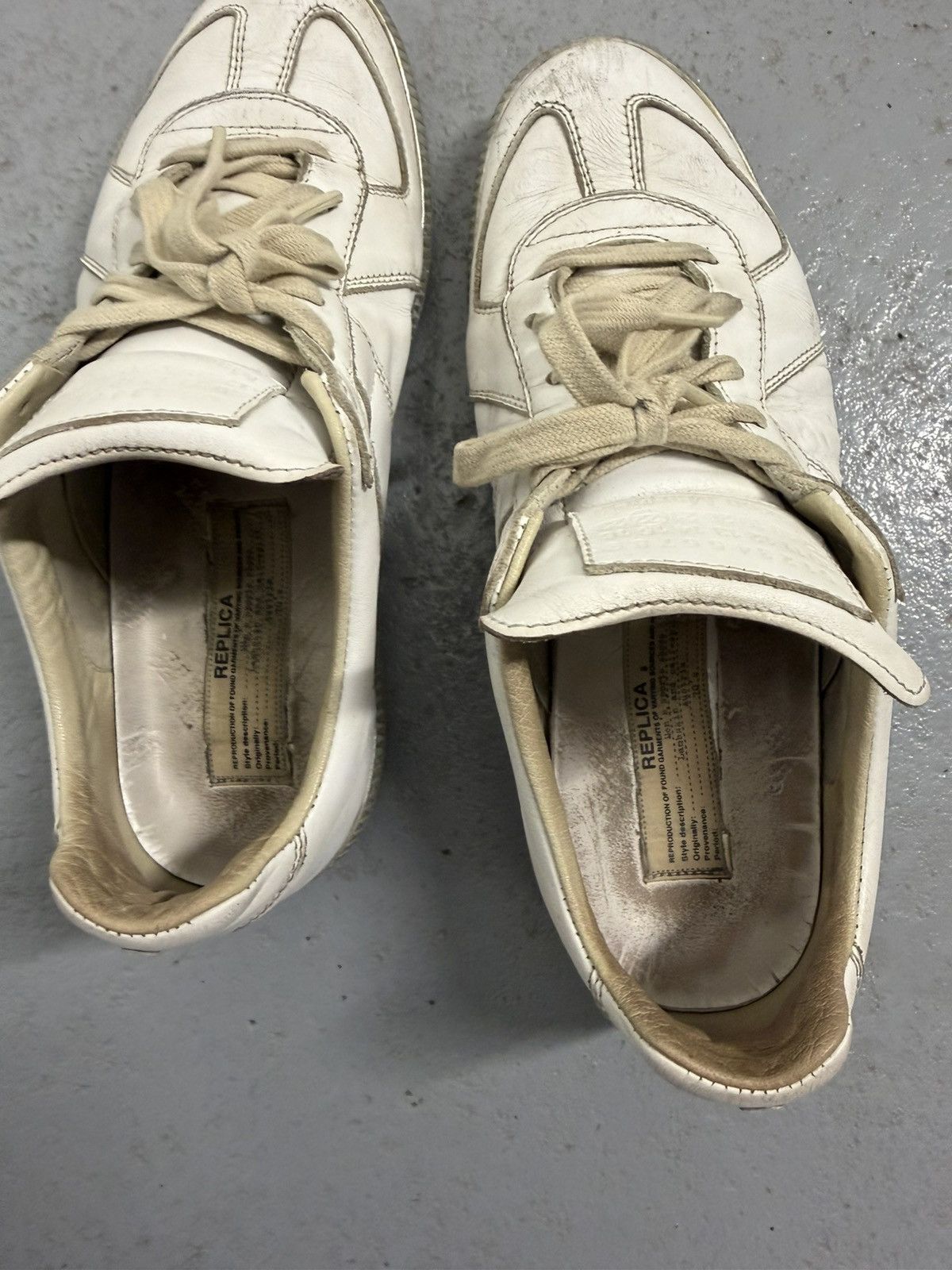 Maison Margiela Maison Margiela Gat Replica Sneakers Size US 9.5 / IT 39.5 - 9 Thumbnail