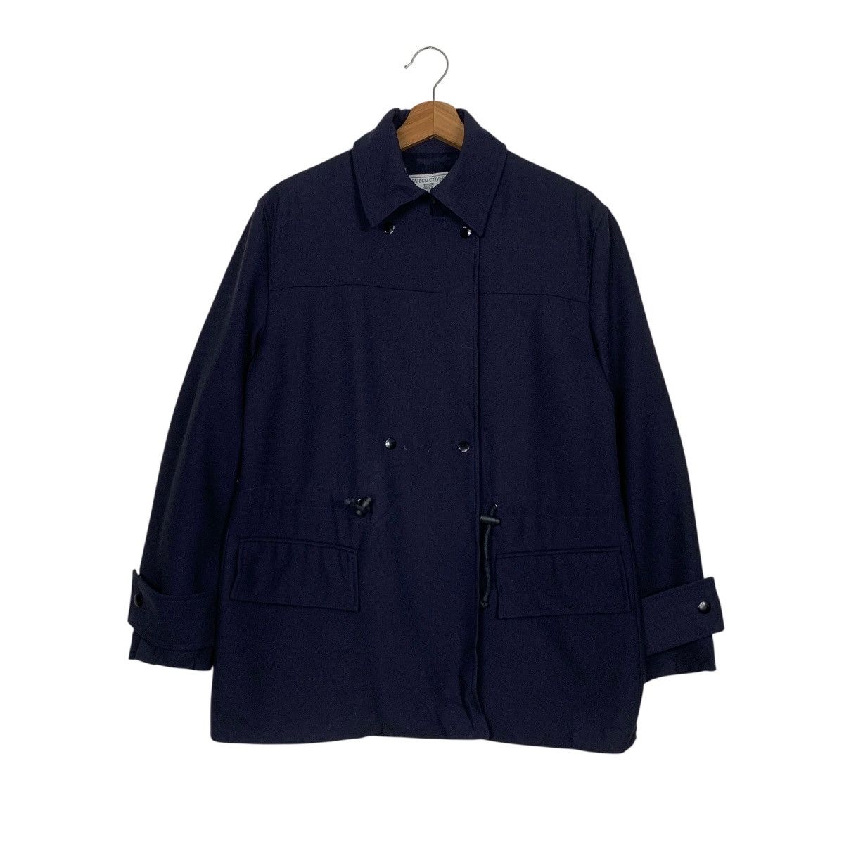 Enrico Coveri ENRICO COVERI Wool Casual Jacket #3562-C163 Size US M / EU 48-50 / 2 - 1 Thumbnail