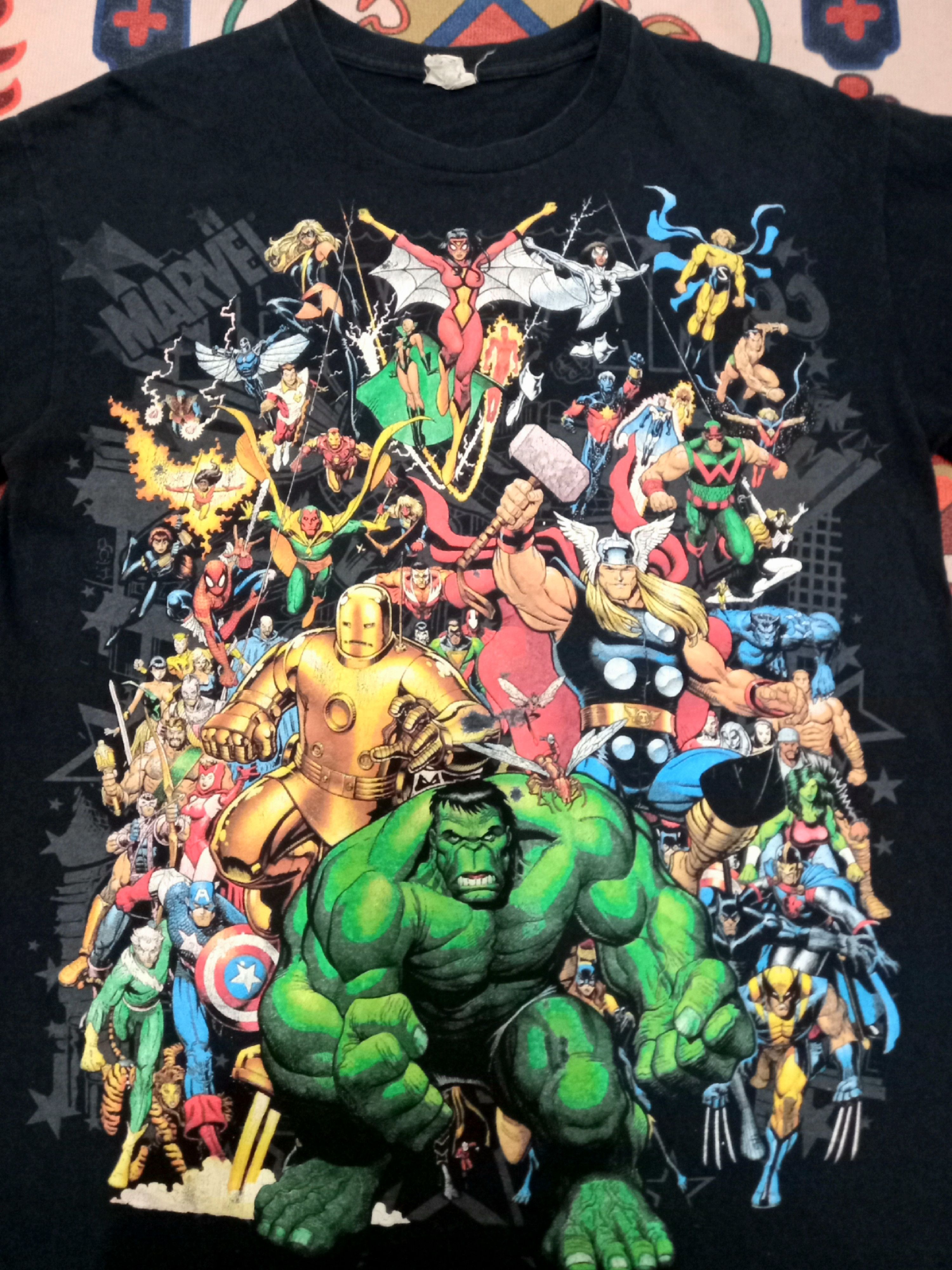 Cartoon Network × Marvel Comics Tee marvel allstar super heroes Size US L / EU 52-54 / 3 - 2 Thumbnail