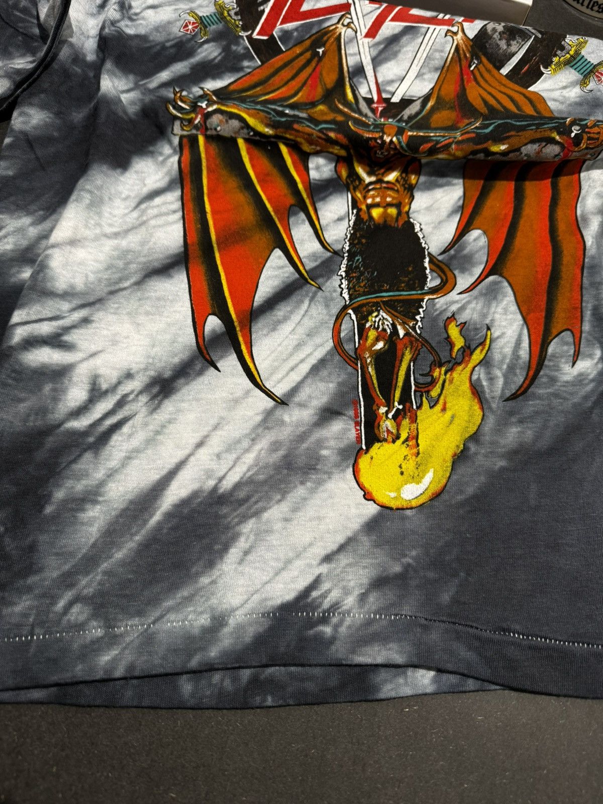 Hanes VERY RARE AUTHENTIC VINTAGE 1988 SLAYER TIE DYE WINTERLAND L Size US L / EU 52-54 / 3 - 8 Thumbnail