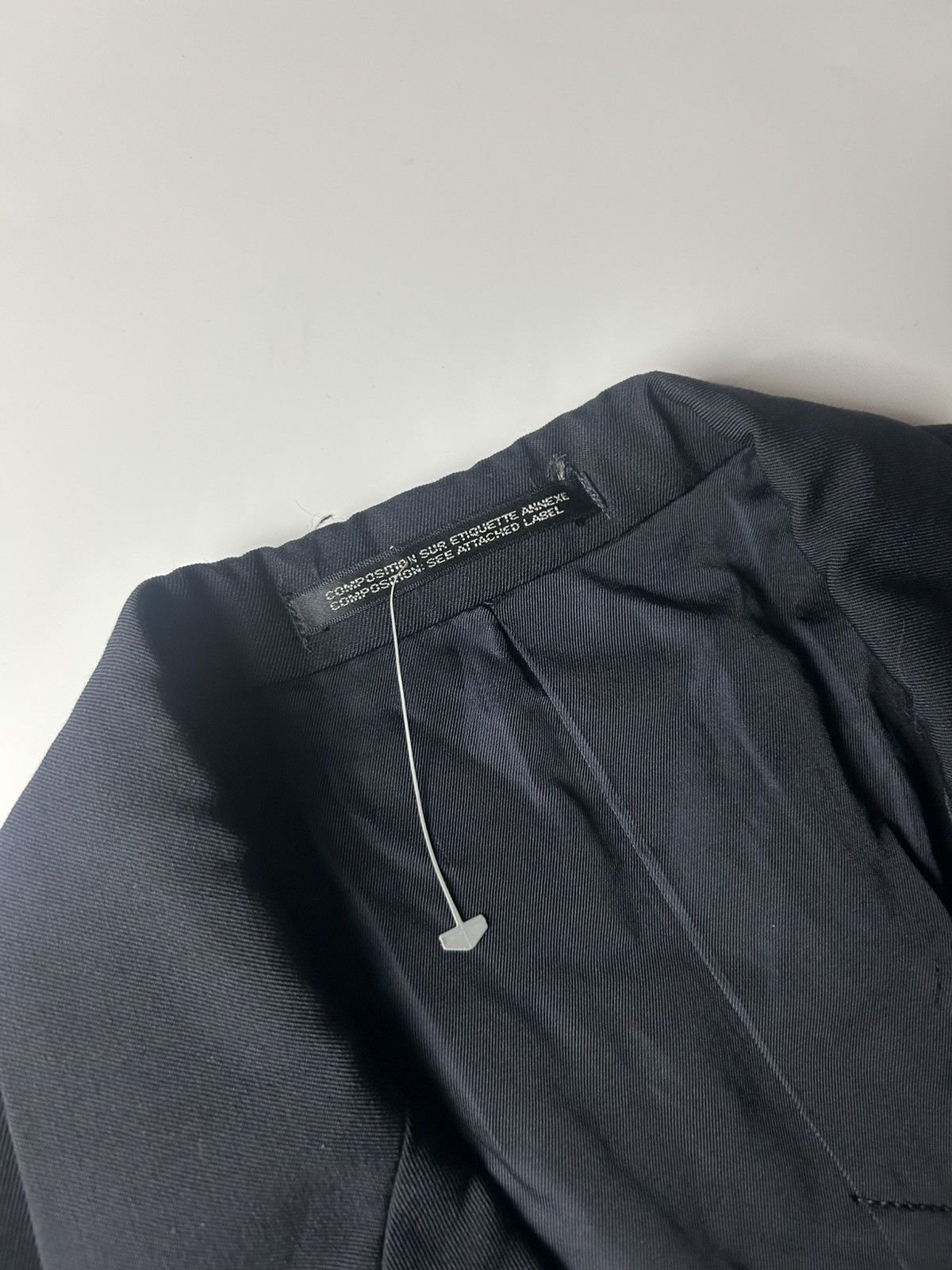 Yohji Yamamoto Yohji Yamamoto Pour Homme Wool Blazer Size 46S - 3 Thumbnail