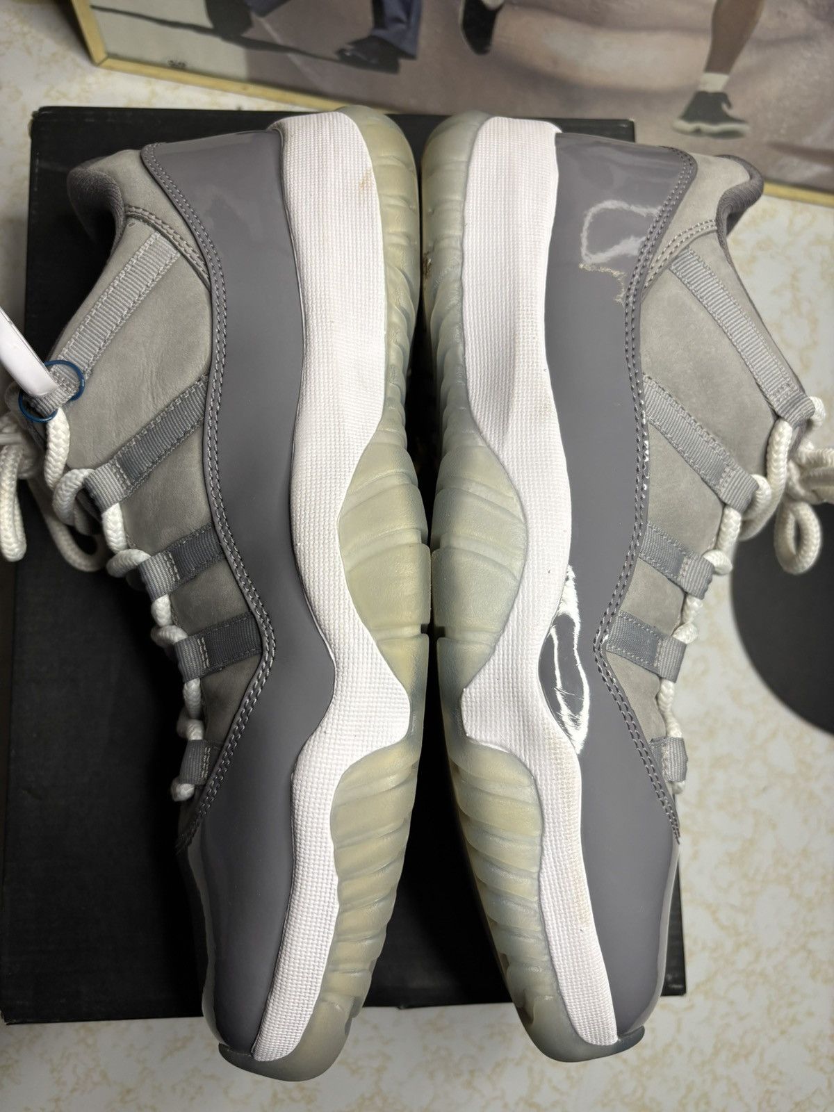 Jordan Brand Jordan Retro 11 Low ‘cool grey’ Size US 10.5 / EU 43-44 - 4 Thumbnail