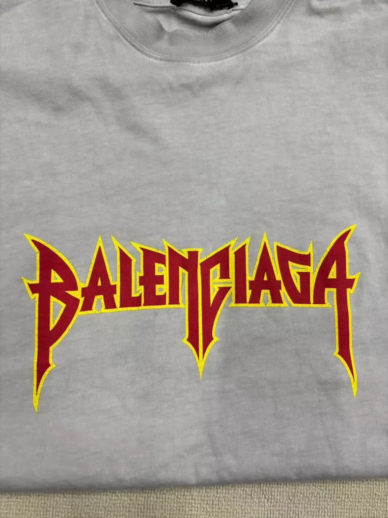 Balenciaga Balenciaga SS22 Metallica Rock Band Lightning Short Sleeve Size US S / EU 44-46 / 1 - 3 Thumbnail