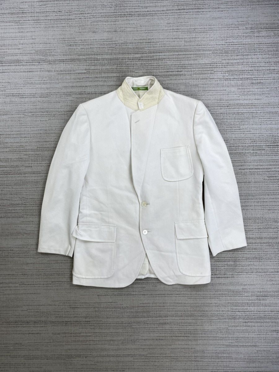 Fred Perry × Japanese Brand × Vintage Vintage Fred Perry Double Button Coat Jacket Size US M / EU 48-50 / 2 - 5 Thumbnail