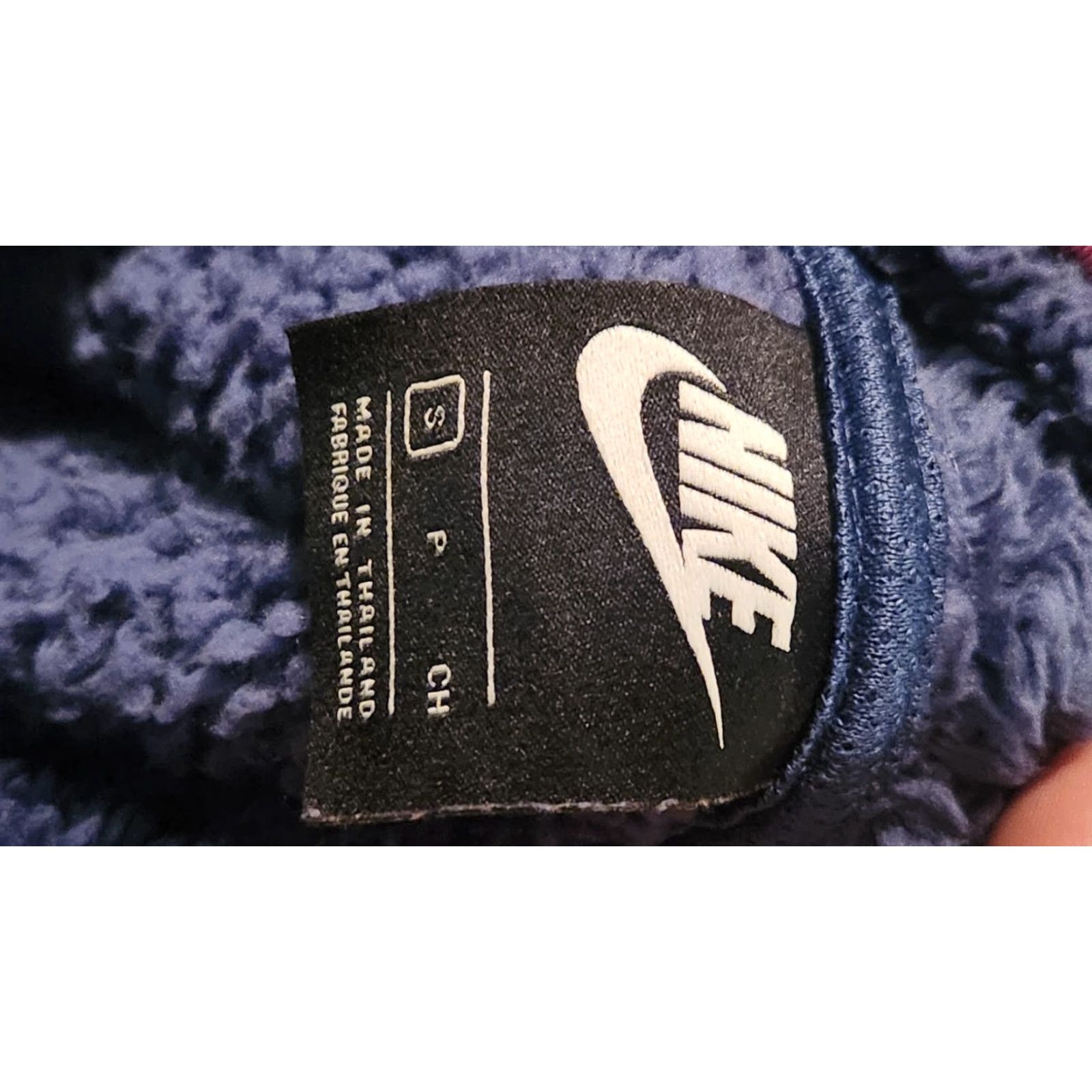 Nike NIKE SPORTSWEAR SHERPA SWEATSHIRT Cropped 1/4 Zip WOMEN'S Small CJ6282-469 Multicolor Size S / US 4 / IT 40 - 3 Thumbnail
