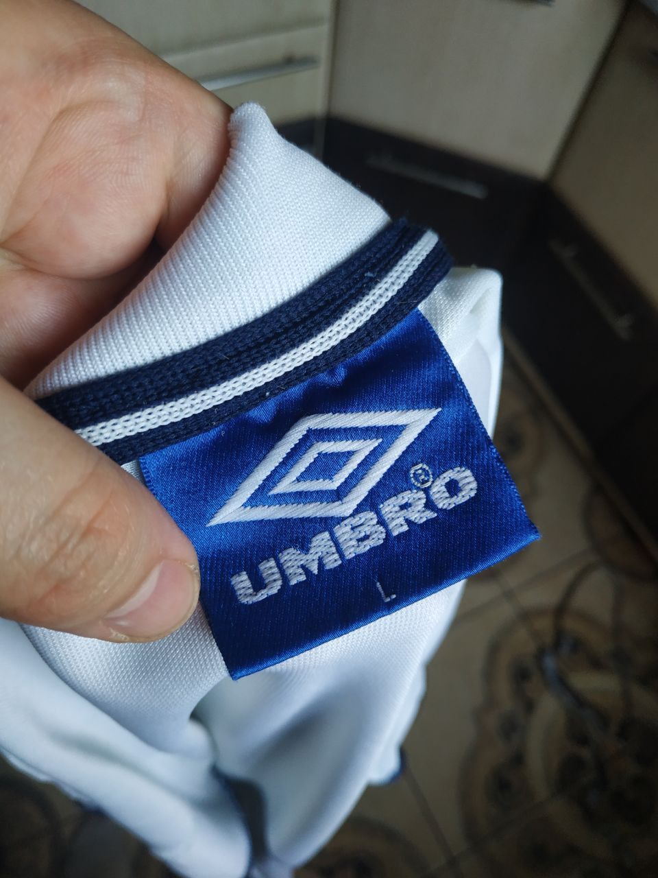 Umbro Vintage 1999 England Home Football Shirt Umbro Vapa Tech L Size US L / EU 52-54 / 3 - 6 Thumbnail