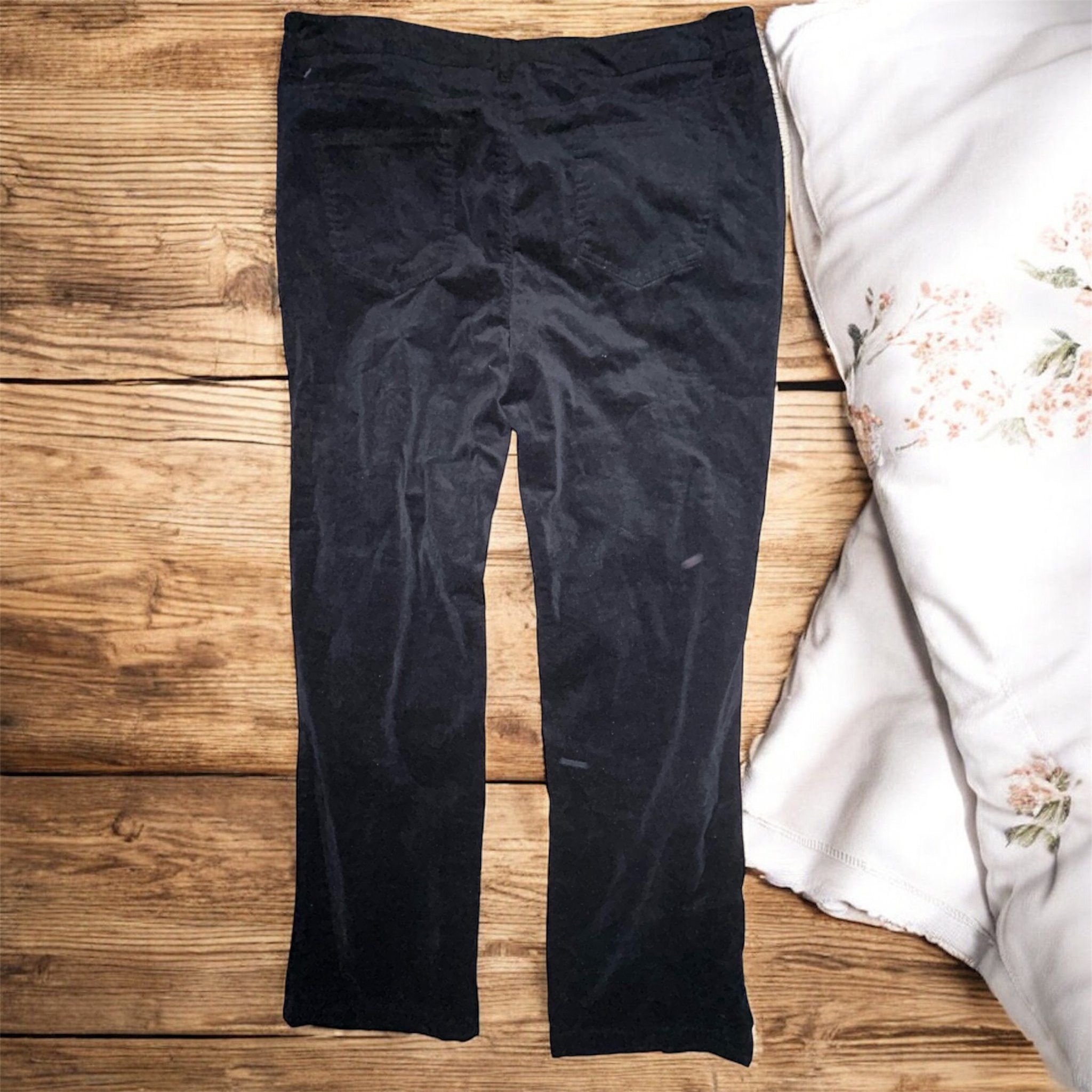 Jones New York Jones New York Sport Stretch black 14 leggings for women Size 36" / US 14 / IT 50 - 2 Thumbnail
