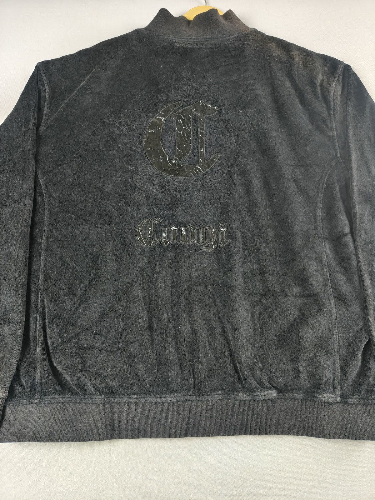 Coogi Coogi Velour Zip Up Jacket Big Logo Y2K (049) Size US L / EU 52-54 / 3 - 3 Thumbnail