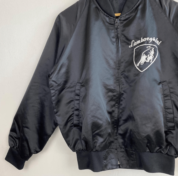 Lamborghini VINTAGE 90S LAMBORGHINI SATIN JACKET Size US S / EU 44-46 / 1 - 5 Thumbnail