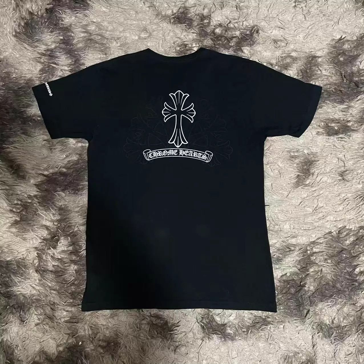 Chrome Hearts Chrome Hearts Black Back Phantom Cross Short Sleeve L Size US L / EU 52-54 / 3 - 2 Thumbnail