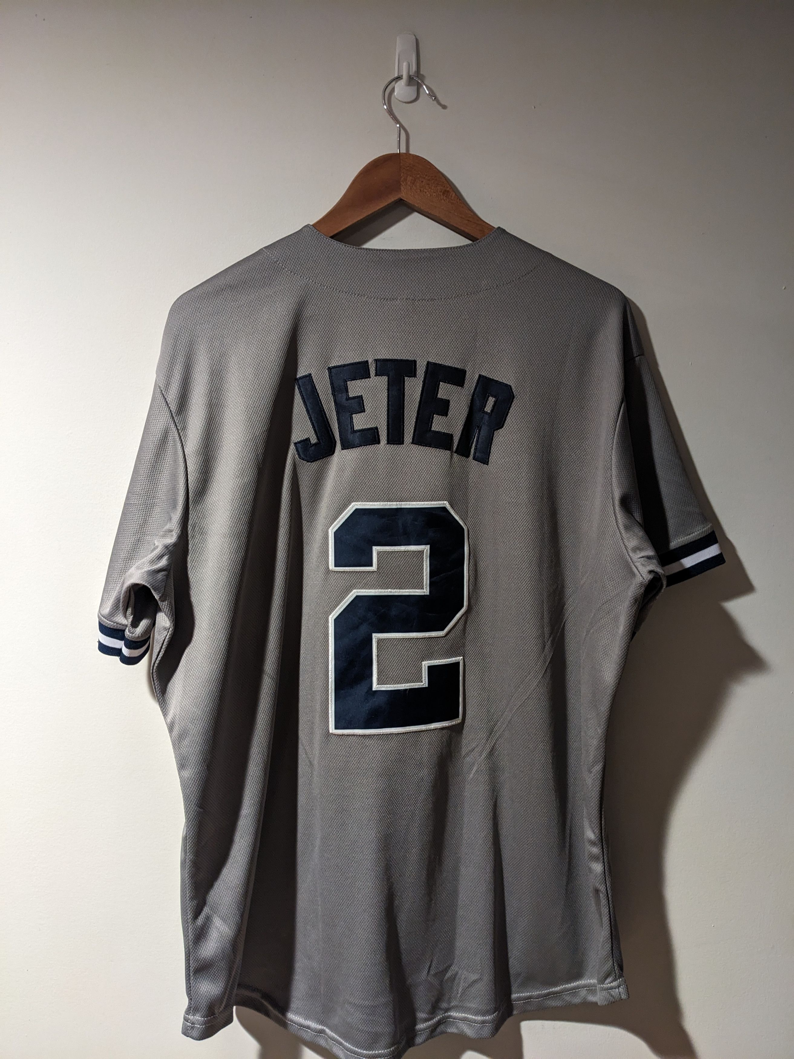 Vintage Y2K New York Yankees Derek Jeter BOOT Large Jersey